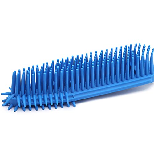Guador 3 Piezas Cepillo Especial para Mascotas Cepillo de baño Cepillo de Silicona para el Pelo de Mascotas Cepillo para Perros Cepillo para Gatos Cepillo para Mascotas
