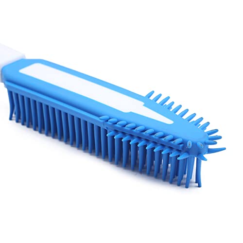 Guador 3 Piezas Cepillo Especial para Mascotas Cepillo de baño Cepillo de Silicona para el Pelo de Mascotas Cepillo para Perros Cepillo para Gatos Cepillo para Mascotas