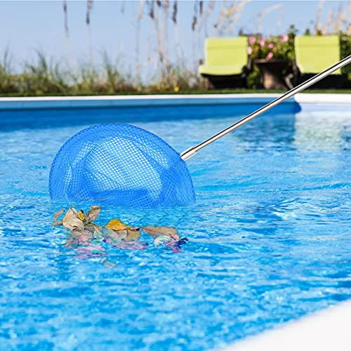 Guajave Red De Pesca para Piscina, 17-41 Pulgadas, Poste TelescóPico, Hoja, Canasta, Rastrillo, Malla Fina, Rastrillo, para Piscina De SPA, Estanque, Suministros Y Accesorios De Limpiador De Piscina