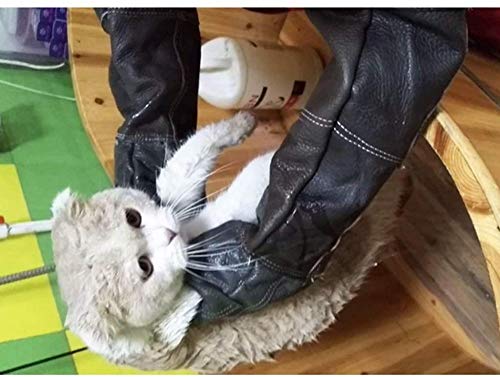 Guantes de Animales de 60 cm para Gatos Perros Loros Serpientes mordidas de Mascotas/Guantes de protección contra arañazos - Guantes para jardinería Pequeño Uptodate