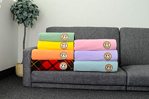 GuineaDad Delineador de Ojos C&C tamaño 2x3, Verde mar | Forros de vellón de Conejillo de Indias | Ropa de Cama de Conejillo de Indias | Manga de Bolsillo de madriguera | Absorbente