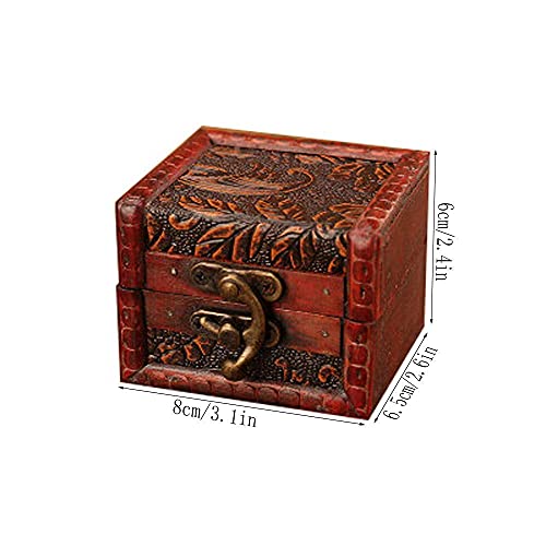 GYC Urna para Cenizas, Urnas de Madera para Cenizas humanas y de Mascotas, Urnas funerarias conmemorativas de Recuerdo de Palisandro, Patrón de dragón y fénix