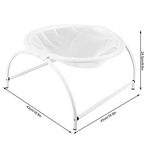 Hamaca para Gatos, Cama Colgante Universal para Gatos Seasons Suave para Tienda de Mascotas para el Hogar(Blanco)