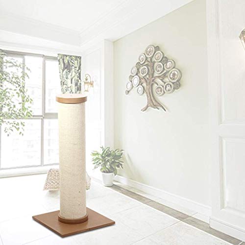 Hammer Actividad Árbol Mascota Craft Supply Cat rascadores, Columna Romana Columna Vertical Negrita sisal Gato de Juguete Molienda uña de Gato Plataforma de Salto