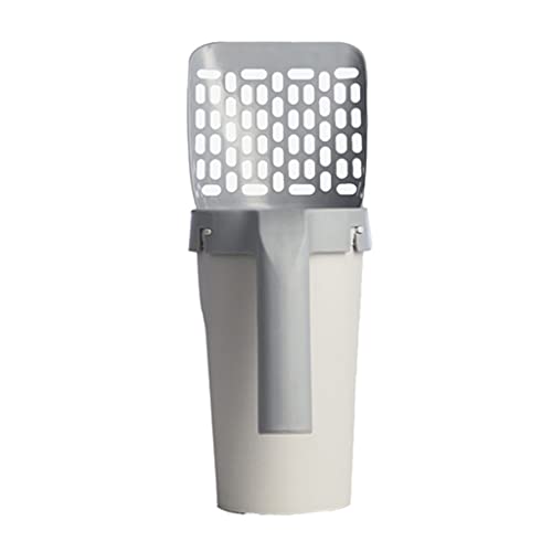 HANBOLI Cama de calentamiento para gatos, bandeja de arena para gatos, pala de tamiz, pala para gatitos Neater Scooper Pet Dog Litter Scoop Pet Sand Pala Herramientas de limpieza