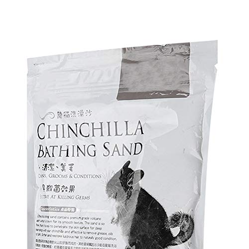 HAOX Baño de para Hámster, Fuerte Capacidad de Limpieza Prevención de Enfermedades de la Piel Baño para Mascotas Polvo Fino Seguro para Mascotas Pequeñas para Bañarse