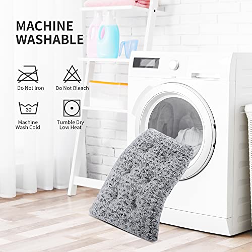 Haustier beruhigend Outdoor Indoor Welpe Hund Katze liebt Betten & Möbel Schlafsofa Kiste Matte Matratzenkissen Anti Angst Oxford kaubeständig Klein Mittel groß übergröße (S, Gradient Grey)