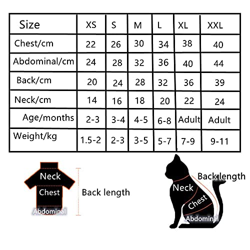 HCYD Sphynx Cat Ropa Gato de Navidad con Ropa de Gorra otoño e Invierno más Terciopelo Ropa de Gato-Azul_S