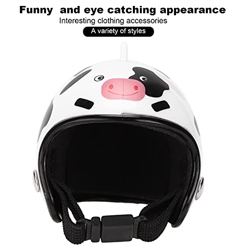 HEEPDD Funda para Casco de Pollo, Identifica a Tu Mascota Casco de Pollo Banda Elástica Material Plástico Sombrero de Pollo Seguro para Mascotas Casco para Fiestas de Navidad Disfraces(#2)