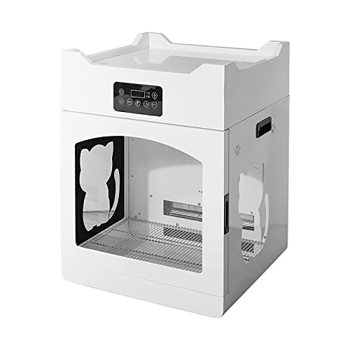HGML Secador de Pelo para Mascotas, Caja de Secado por Mascotas, soplador de Belleza Inteligente Profesional, Seguridad cómoda y Conveniente, silencioso Secado rápido Sec 500x490x665mm