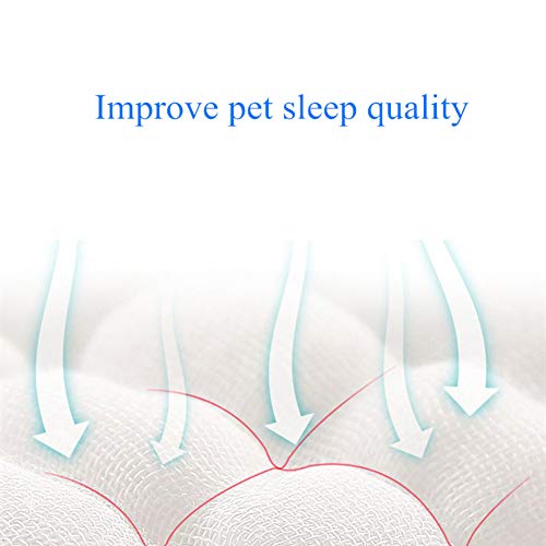 HHzha Camas De Perro Camitas para Perritos CóModo Suave Cama Perro Mediano Lavable Calor Cama para Perros Medianos For Mascotas Perros Gato Perro Light Blue