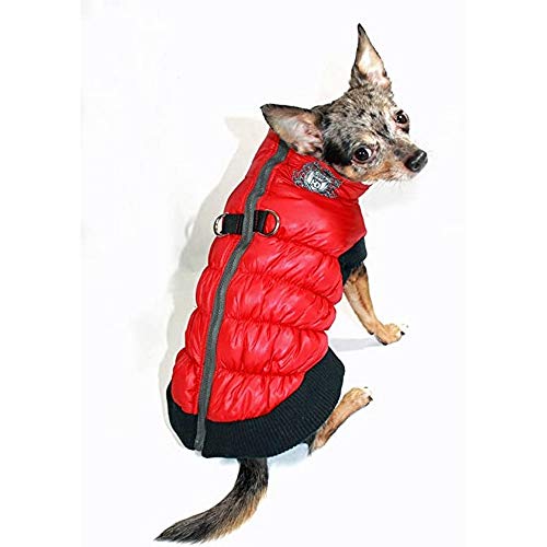 Hip Doggie HD de 5scbl Crown búfer Vest Perros – Bata, S, Color Azul