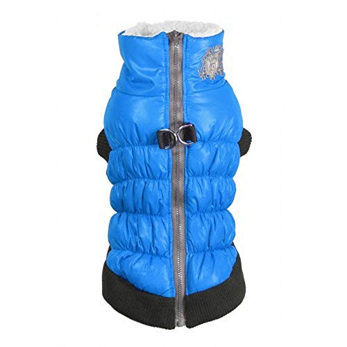 Hip Doggie HD de 5scbl Crown búfer Vest Perros – Bata, S, Color Azul