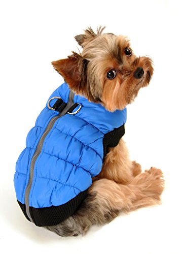 Hip Doggie HD de 5scbl Crown búfer Vest Perros – Bata, XL, Color Azul