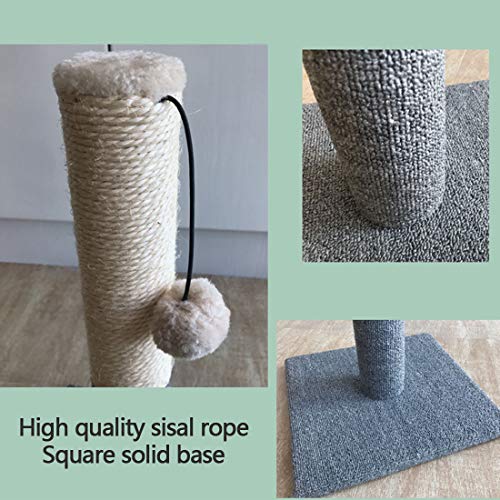 HIZQ Rascador Muy Estable, Adecuado para Garras De Molienda De Gatos Pequeños A Grandes, Diseño Elegante Adecuado para Cualquier Decoración del Hogar