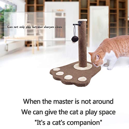 HIZQ Rascador Muy Estable, Adecuado para Garras De Molienda De Gatos Pequeños A Grandes, Diseño Elegante Adecuado para Cualquier Decoración del Hogar