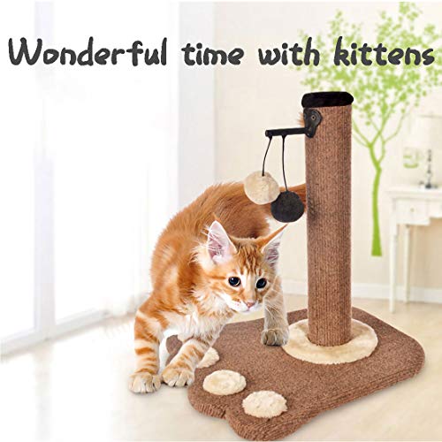 HIZQ Rascador Muy Estable, Adecuado para Garras De Molienda De Gatos Pequeños A Grandes, Diseño Elegante Adecuado para Cualquier Decoración del Hogar