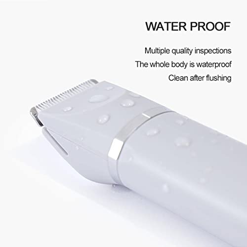 HJTCZHUANYONG Cortaúñas de afeitar para gatos o perros, de bajo ruido, recargable por USB, inalámbrico, eléctrico, silencioso, para perros, gatos, mascotas, cortaúñas de aseo para mascotas
