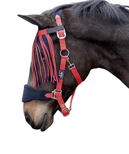 HKM 10734 - Juego de Cabestro para Flecos (180 cm, Gancho de pánico, Pony VB WB)