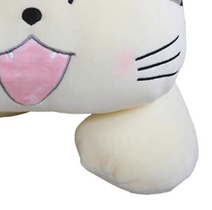 HLJZK Cat Plush Toy Girl Cute Cute Pillow Doll Doll Doll Cat Birthday Gift Curved Eye 35Cm