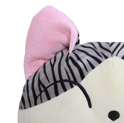 HLJZK Cat Plush Toy Girl Cute Cute Pillow Doll Doll Doll Cat Birthday Gift Curved Eye 35Cm