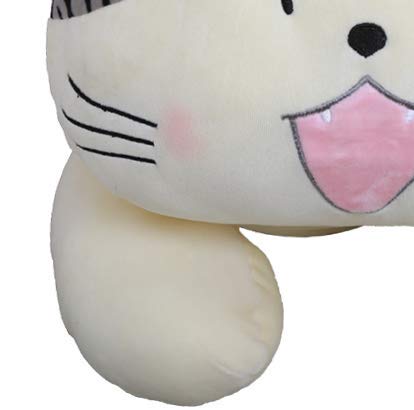 HLJZK Cat Plush Toy Girl Cute Cute Pillow Doll Doll Doll Cat Birthday Gift Curved Eye 35Cm