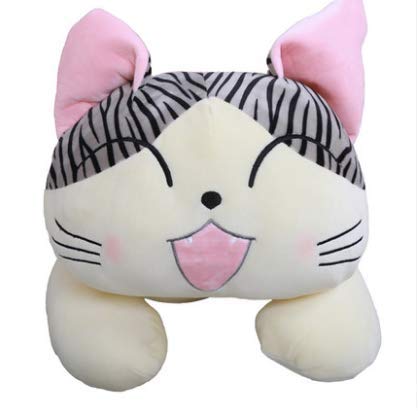 HLJZK Cat Plush Toy Girl Cute Cute Pillow Doll Doll Doll Cat Birthday Gift Curved Eye 35Cm
