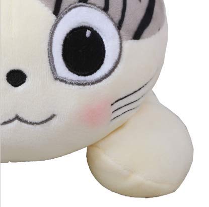 HLJZK Cat Plush Toy Girl Cute Cute Pillow Doll Doll Doll Cat Birthday Gift Round Eye 75Cm