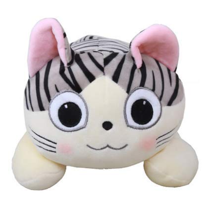 HLJZK Cat Plush Toy Girl Cute Cute Pillow Doll Doll Doll Cat Birthday Gift Round Eye 75Cm