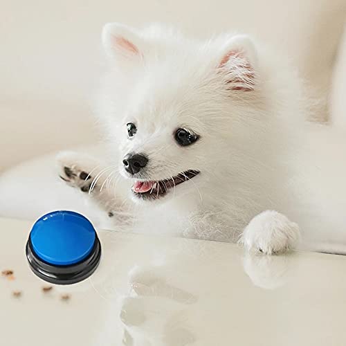 Hmpet Campanas de Entrenamiento para Perros,4 Pcs Botones Parlantes para Perros,Juguetes Interactivos,para Entrenar A Tu Cachorropara