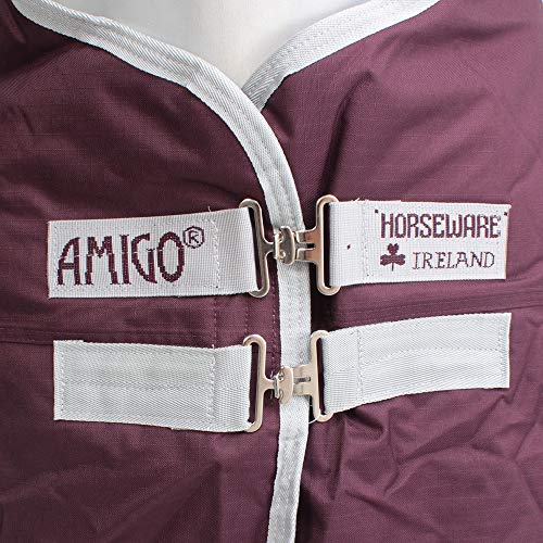 Horseware Amigo Hero Ripstop 200 g - Fig/Silver