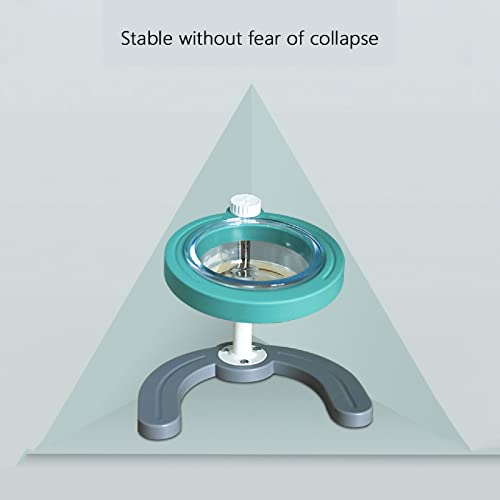 Houozon Comederos elevados para Perros, comederos Ajustables para Mascotas, comederos elevados para Mascotas con Cuencos de Cristal duraderos, Perros pequeños y Grandes,Verde