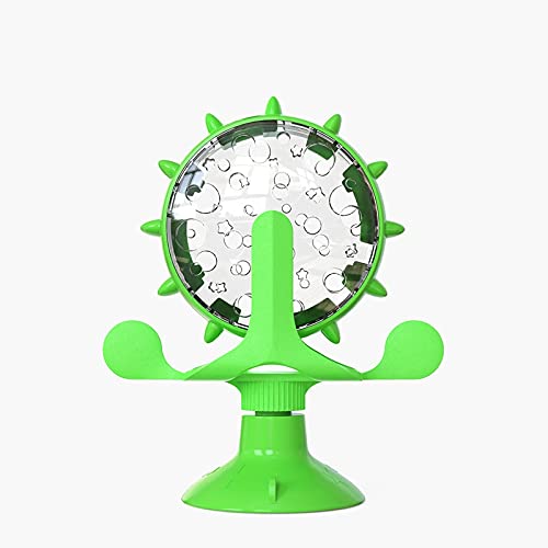 Hswpzx Juguetes para Gatos, Juguetes interactivos de Escape de Hospitalidad, Juguetes con Ruedas giratorias para Perros y Gatos, Accesorios para Suministros para Mascotas