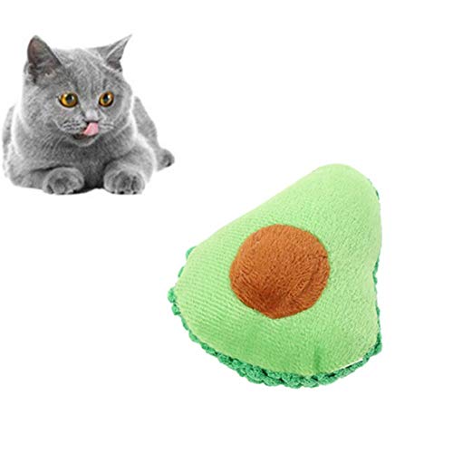 huihuijia Juguete Gato Peluche Gato Juegos Gatos Pescado Gato Juguete Peces De Juguete Que Nadan Gatitos De Juguete Peluche para Gatos para Morder Patear Dormir Avocado