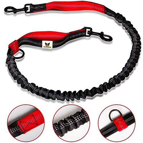 Hundefreund Cuerda elástica de Correa de Perro Manos Libres | Extensión para Cuerda de Perro | Cuerda de Repuesto