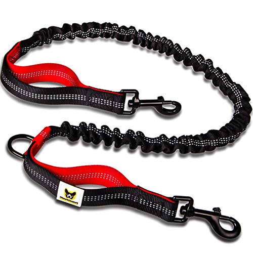 Hundefreund Cuerda elástica de Correa de Perro Manos Libres | Extensión para Cuerda de Perro | Cuerda de Repuesto