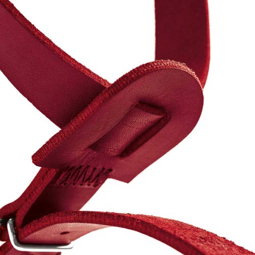 HUNTER Aalborg - Arnés de Piel para Perro, Talla S-M/1, Color Rojo