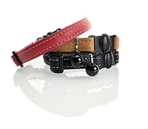 HUNTER Collar para Gatos elkcognac, Piel