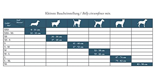 HUNTER RACING - Arnés noruego para perros, nailon, reflectante, apto para abrigos, azul,S-M,52 - 62 cm