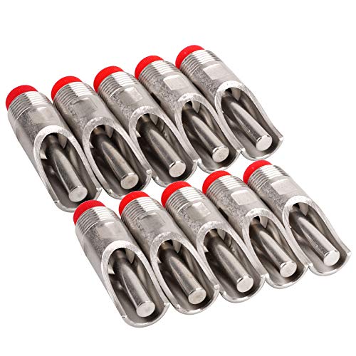 HUOHUOZHU 10 Automatico Bebedero Cerdos,Comederos Animales, Bebederos Acero Inoxidable Filtros,Para Cerdas Lechones Perros Bovinos