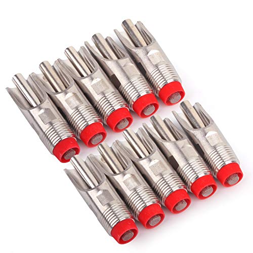 HUOHUOZHU 10 Automatico Bebedero Cerdos,Comederos Animales, Bebederos Acero Inoxidable Filtros,Para Cerdas Lechones Perros Bovinos