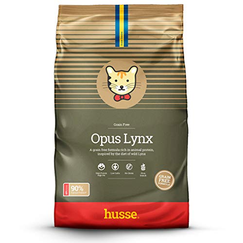 Husse - Opus Lynx 7 Kg | Pienso Gatos | Sin Cereales | Sabor Pollo Ingredientes