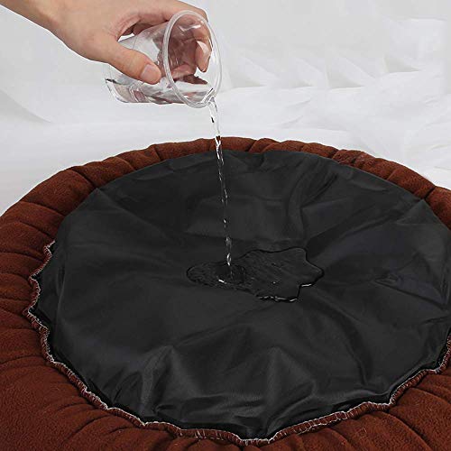 HYY-AA Invierno súper blando cojín del animal doméstico Nido, caliente grueso del terciopelo de algodón redonda Huellas de la perrera del cojín, lavable, conveniente for la litera del gato de la perre