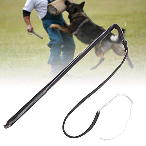 Ichiias Dog Whip, Artificial Cowhide Dog Stirring Batir Bat con Mango para Perros Grandes y medianos Accesorio de Entrenamiento