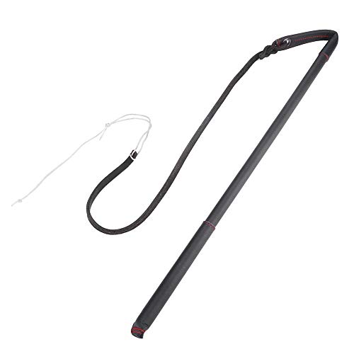 Ichiias Dog Whip, Artificial Cowhide Dog Stirring Batir Bat con Mango para Perros Grandes y medianos Accesorio de Entrenamiento