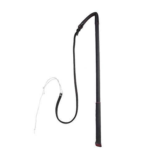 Ichiias Dog Whip, Artificial Cowhide Dog Stirring Batir Bat con Mango para Perros Grandes y medianos Accesorio de Entrenamiento