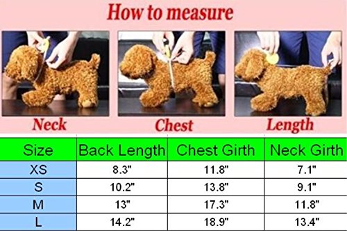 Idepet Mascota Perro Gato Escudo con Correa Ancla Color Patchwork Acolchado Cachorro Chaleco Teddy Chaqueta Chihuahua Disfraces Pug Ropa XS S M L (S, Azul)