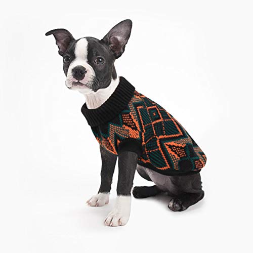 Idepet Perros suéter Ropa de Gato,Abrigo de Invierno para Perros Chaqueta Chaleco suéter cálido para Mascotas Ropa Gatitos Cachorros Peluche Chihuahua