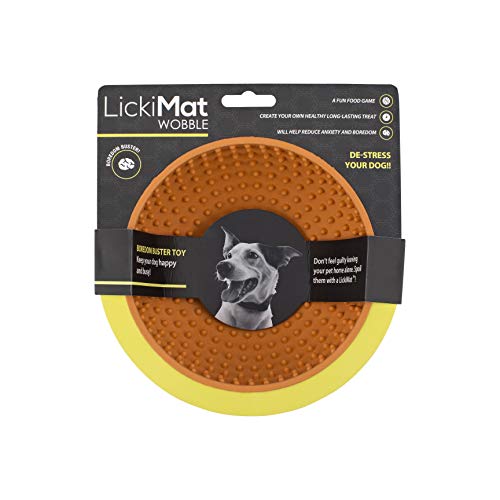 INDUSTRIPET LICKIMAT Wobble Naranja