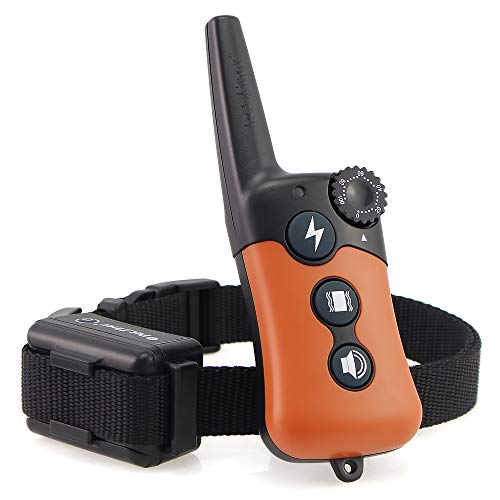 Ipets Petrainer PET619 Original, 300 Metros, opcion con 1 o 2 Collares 100% Sumergible - 3 Modos, Manejo Sencillo, ergonómico y pequeño. Distribuidor Oficial Petrainer (A - con 1 Receptor)